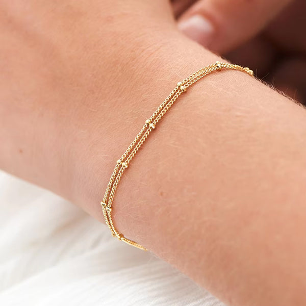 Bracelet de perles multicouches Yewelorat